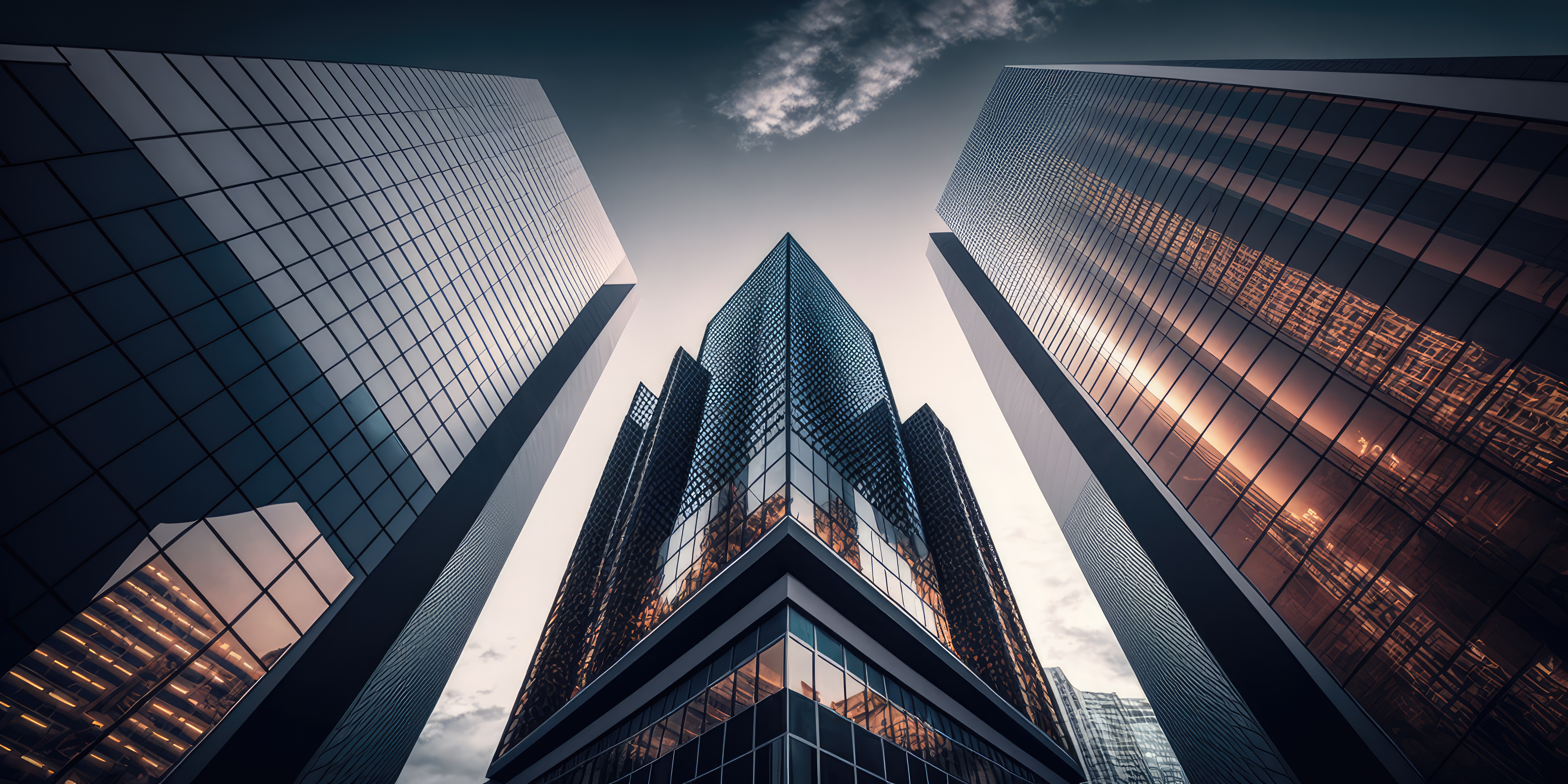 Edifício corporativo moderno — contexto Jet Group